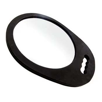 

1PC Back Mirror Drop Resistance Professional EVA Frame Handheld Mirror for Hairdresser