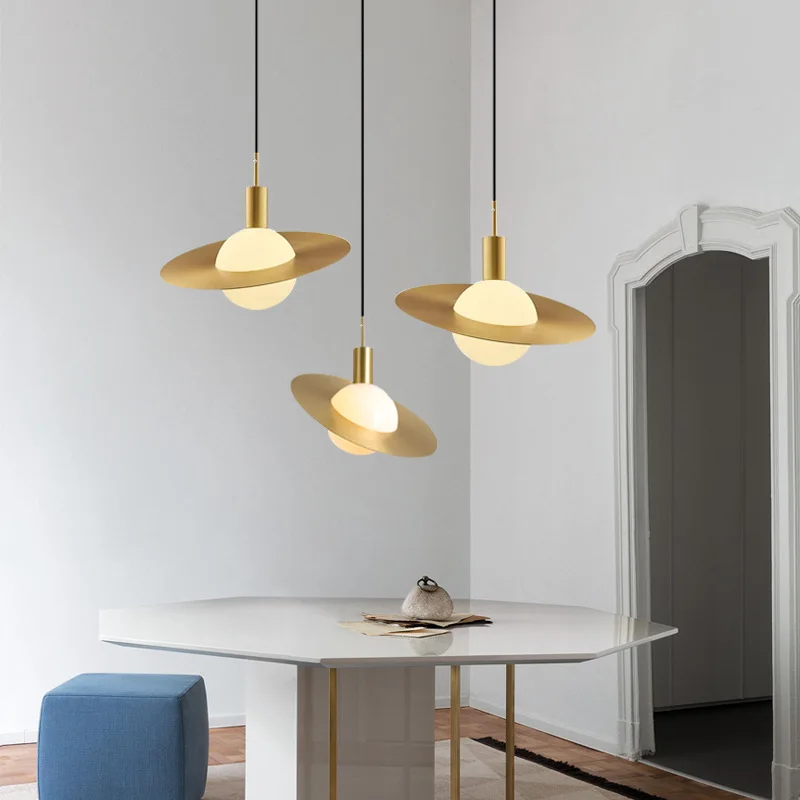 

Nordic Bar Counter Small Droplight Modern Minimalist Restaurant Chandelier Single-head Creative Cool Restaurant Light Living Roo