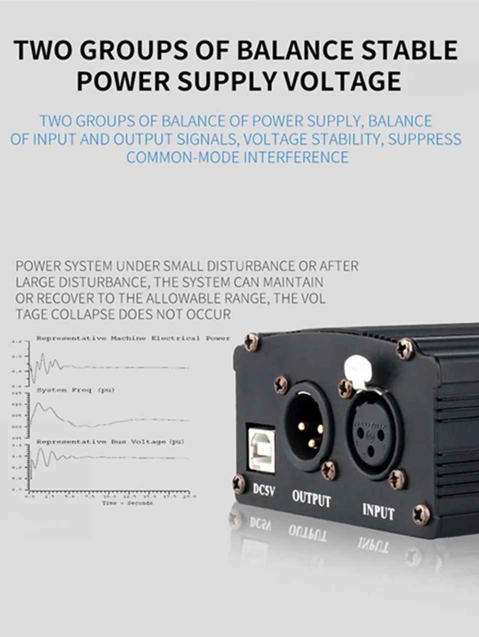 Generic USB Phantom Power For Bm 800 Studio Microphone Audio Interface