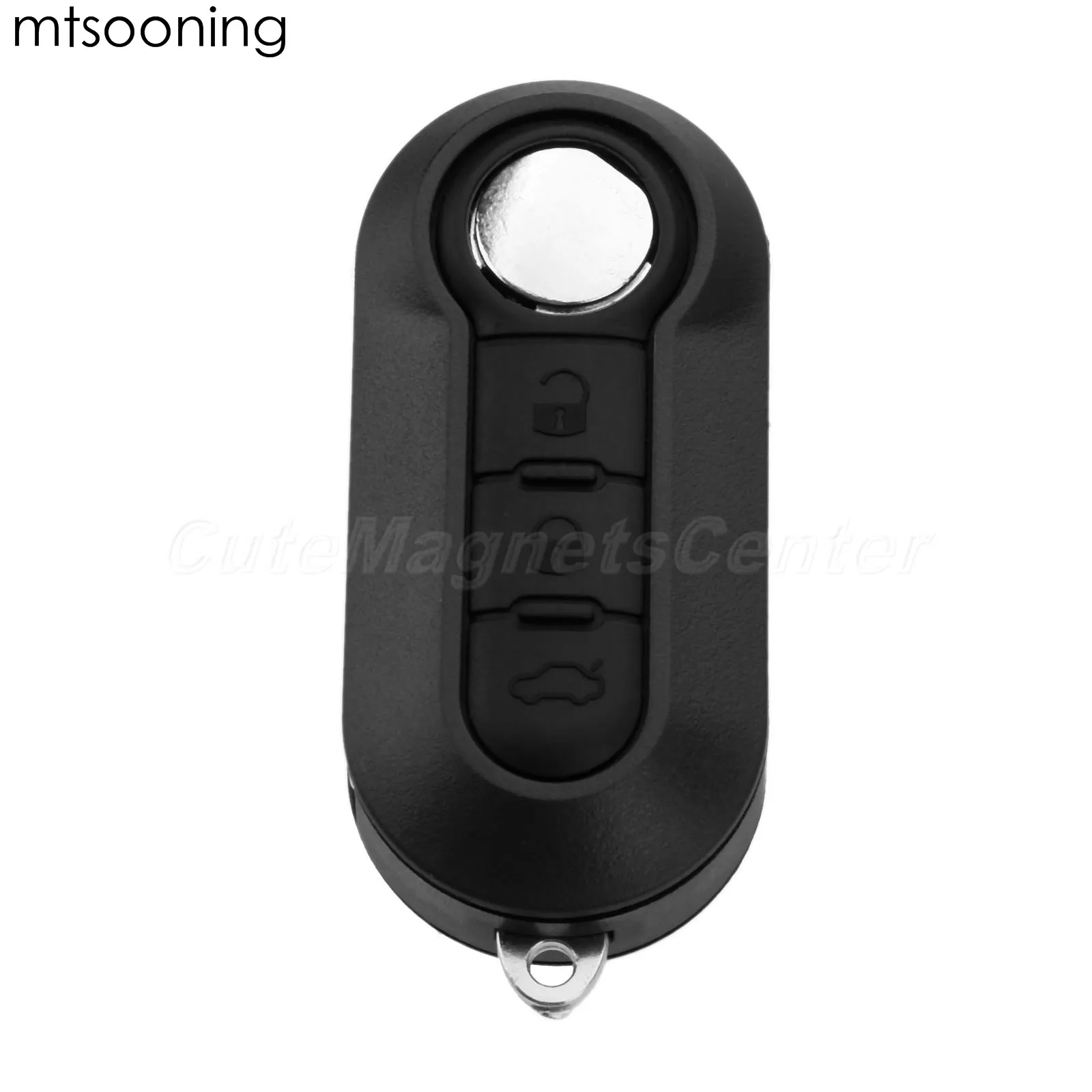 Mtsooning 3 кнопки дистанционного ключа Fob 433 МГц PCF7946 для Fiat 500 Doblo Florino Grande Punto Evo Qubo |