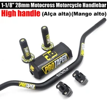 Руль с высокой рукояткой для PRO Taper Pack Bar 1-1/" рукоятка для ручек Pit Pro Racing Dirt Pit Bike мотоцикл CNC 28,5 мм