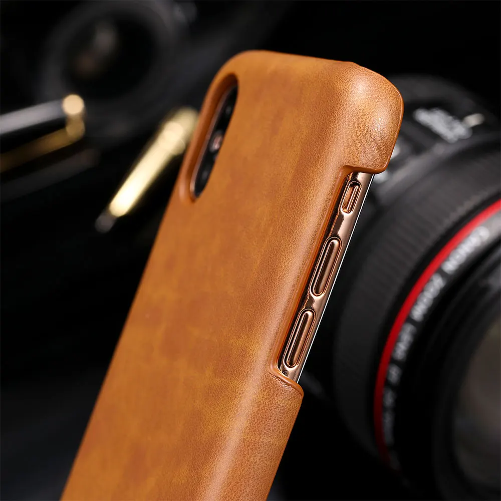KISSCASE Kontrast Farbe Fall Für iPhone 7 8 Plus 6 6s Plus Dünne PU Leder Fall Für iPhone XR X XS X