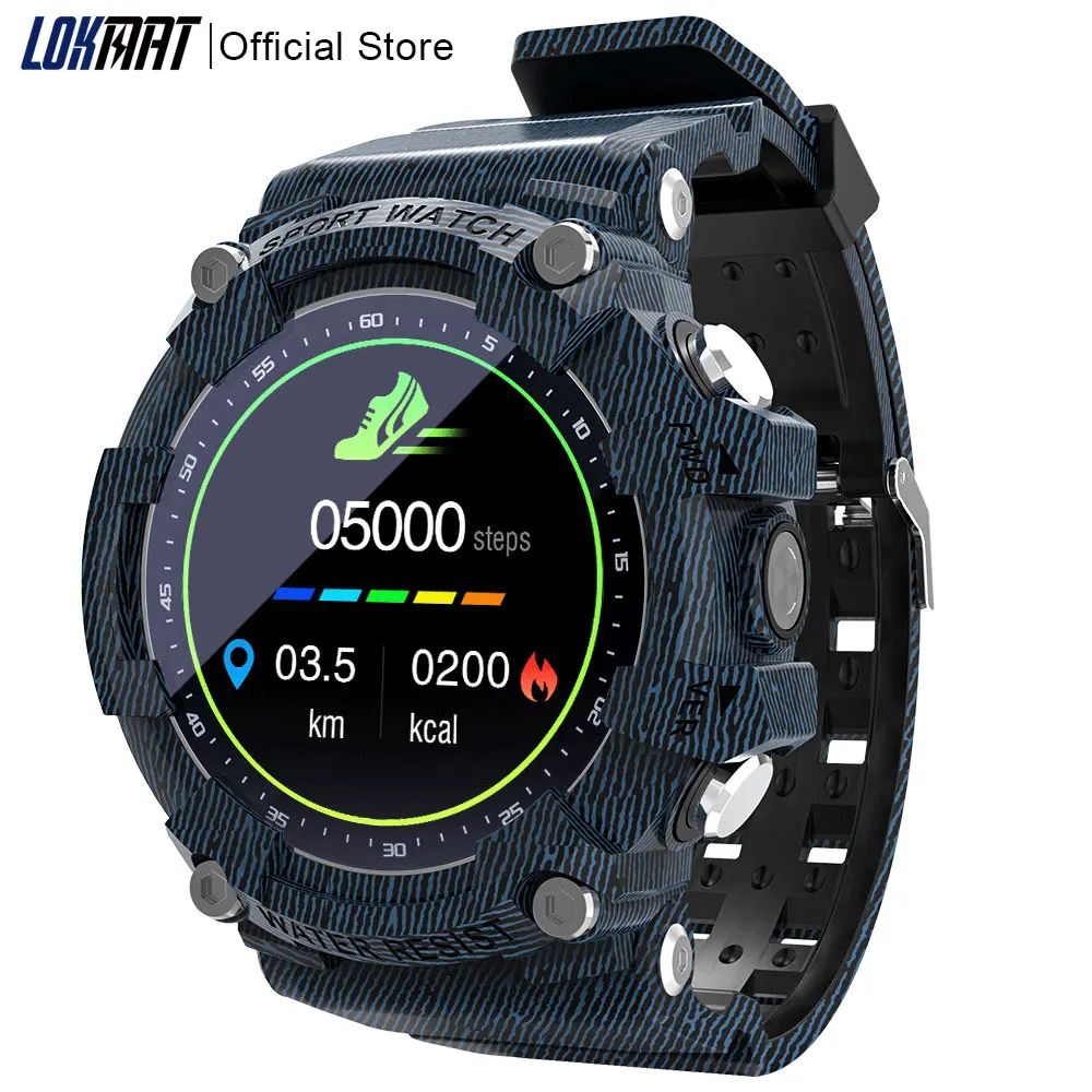 LOKMAT Watch ATTACK 2 Bluetooth Smart Watch Sport 5ATM Waterproof SmartWatch Fitness Tracker Heart Rate Monitor Global Version
