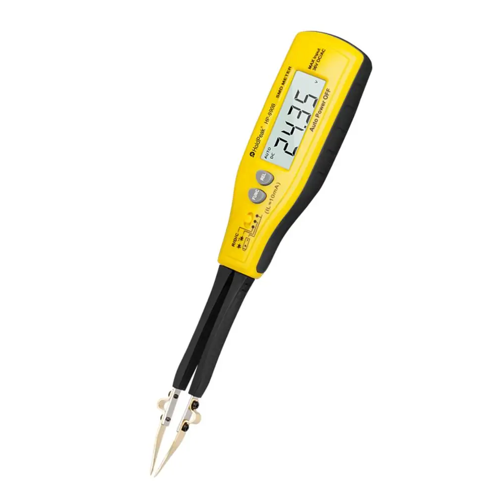 HOLDPEAK 990B Smart Tester Digital SMD Meter Handheld Resistance Capacitance 4000 Counts Tester Professional Digital Multimeter