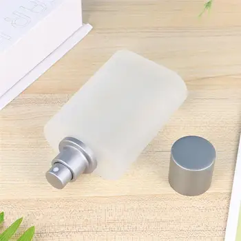 

2pcs 100ml Galss Bottles Dull Polish Sprayer Skin Care Gel Refillable Bottles Mist Atomizer Empty Perfume Subpacking Bottles