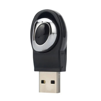 

M18 Mini Earbud Wireless Bluetooth Headset Single Earphone USB Charging Dock R2JB