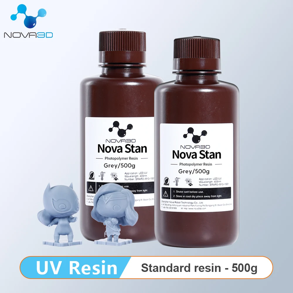 Nova3d Printer 405nm Uv Resin For 3d Printer Material 500g Lcd Dlp Sla