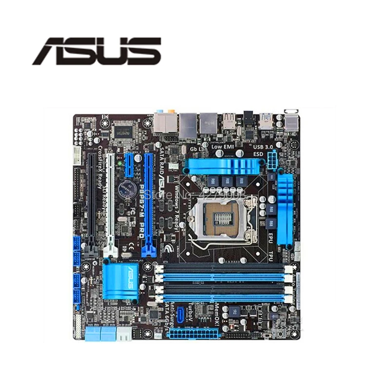 Материнская плата Socket LGA 1155 USB3.0 SATA3.0 для ASUS P8P67-M EVO Настольная материнская P67 i3 i5 i7