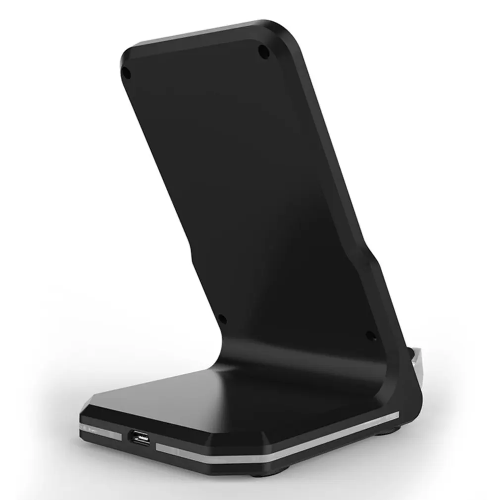 

BM101 Black 10W Ultra-thin Quick Wireless Charger USB Qi Charging Pad Fast Charging For Android For IPhone 8/8 Plus/X
