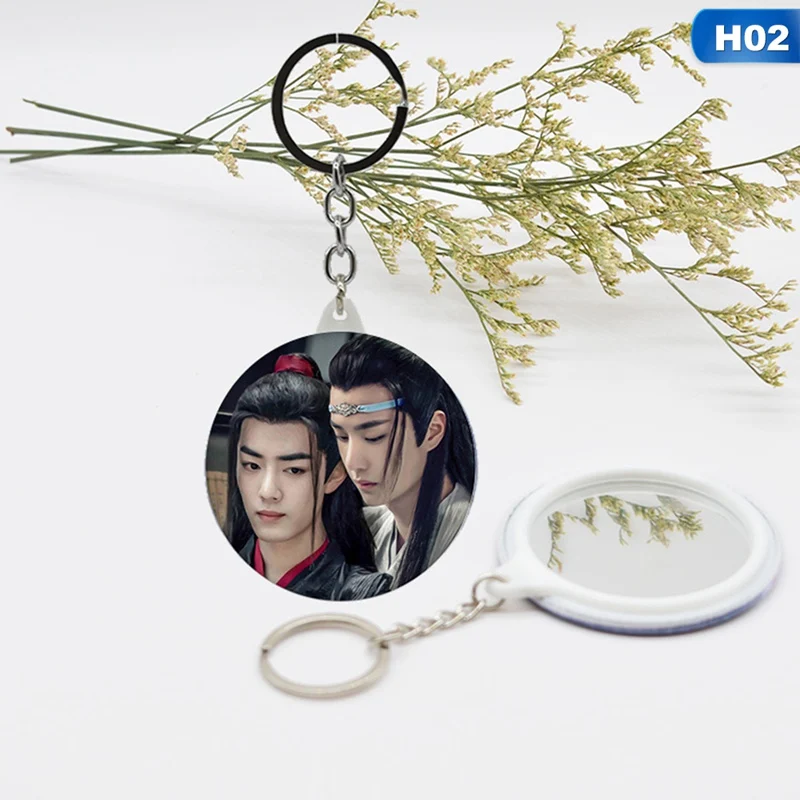 Аниме Mo dao zu shi Chen Qingling брелок Xiao zhan Wang yibo Рисунок брелок подарок