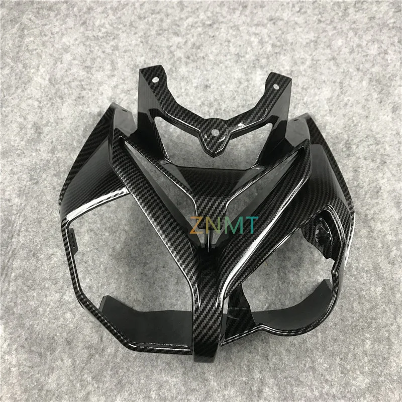 

Fit for BMW s1000r 2014 2015 2016 2017 carbon fiber paint headlamp fairing nose plate motorcycle parts