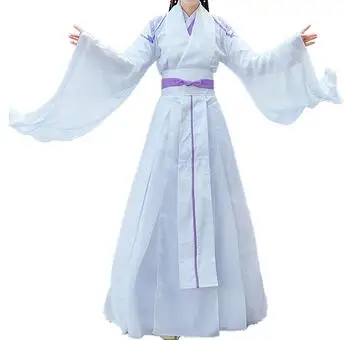 Costume Сериал Mo Dao Zu Shi The Untamed Jiang Yanli Косплей Костюм Костюмы древний Китай Hanfu для женщин Рождество Необычные Вечерние - Цвет: Costume