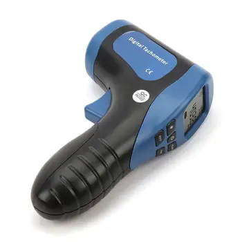

Non-Contact Digital Laser Photo Tachometer RPM Tach Tester Meter Speed Gauge %