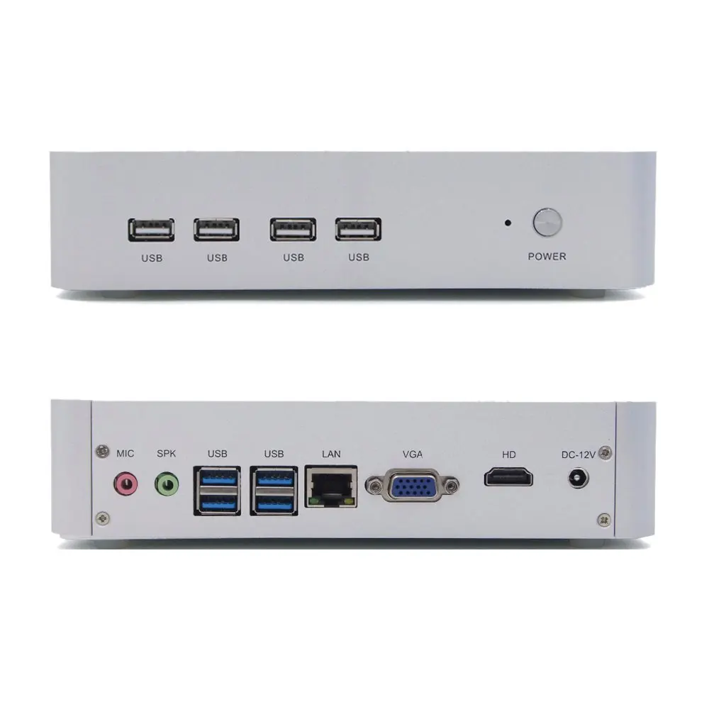 Eglobal gaming desktop pc DDR4 Intel Core i5-8250U system unit computer VGA HD LAN 8USB mini pc