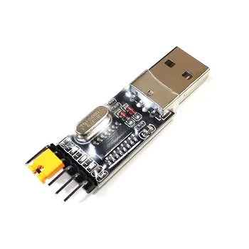 

1pcs CH340 module USB to TTL CH340G upgrade download a small wire brush plate STC microcontroller board USB to serial