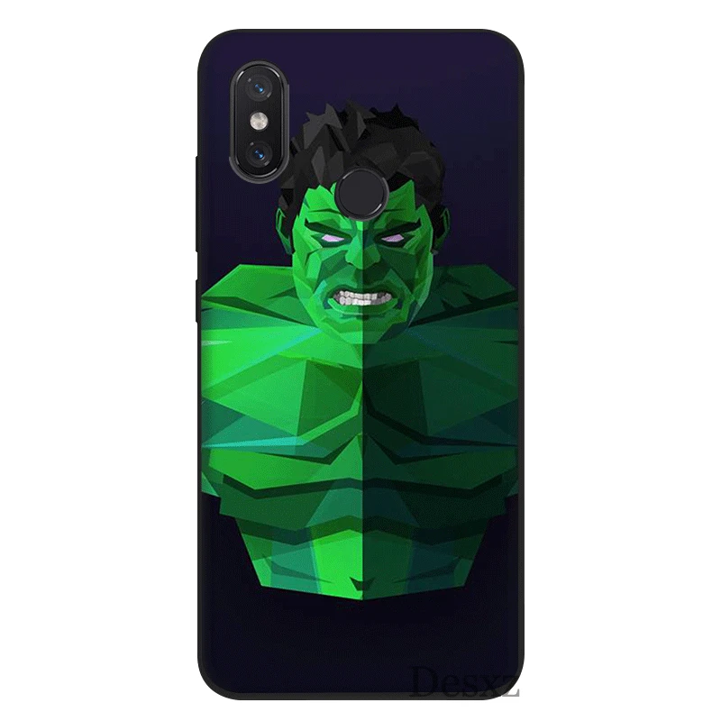 Чехол для телефона из ТПУ для Xiaomi Redmi 7 7A GO K20 S2 6 6A Pro 5 Plus 5A 5 4X 4A крышка "Халк","