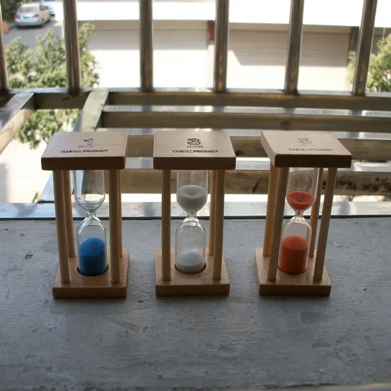 5 мин свадебные деревянные украшения для дома настольные песочные часы стекло