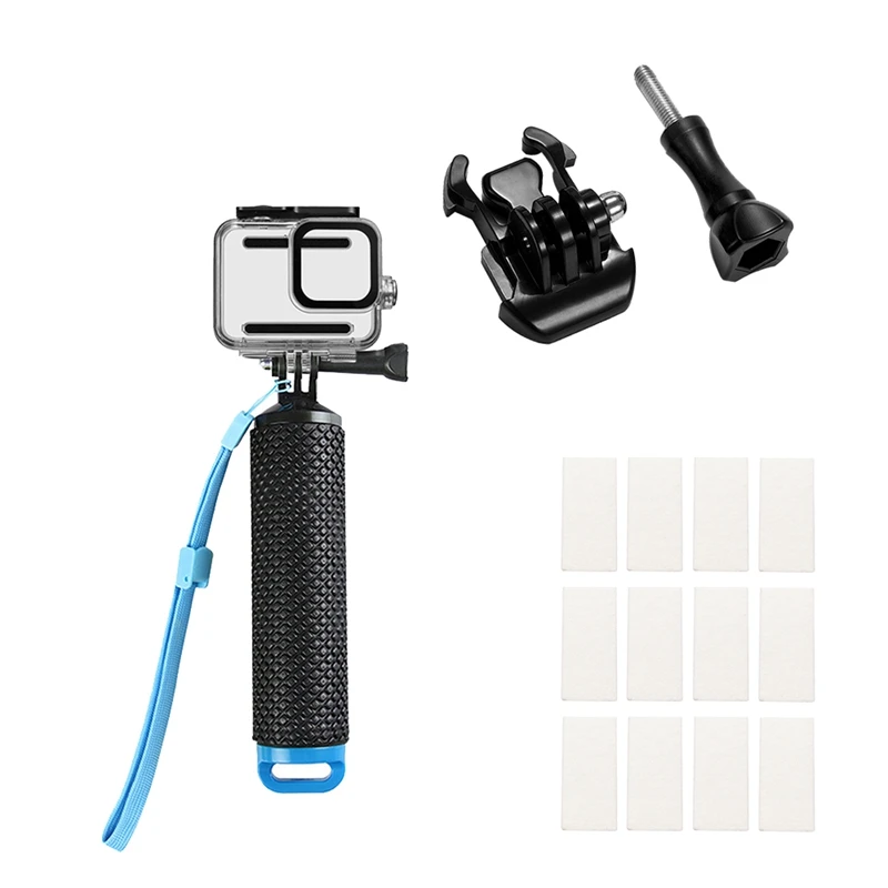 Водонепроницаемый корпус+ противотуманный лист+ плавучий стержень для GoPro Hero 8 Экшн-камера защитный чехол для Go Pro Hero 8 аксессуары