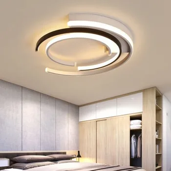 

Modern Ceiling lamps for Living room Bedroom Chandeliers Lustre Round Aluminum led Ceiling Lights diningroom decoration WF1019