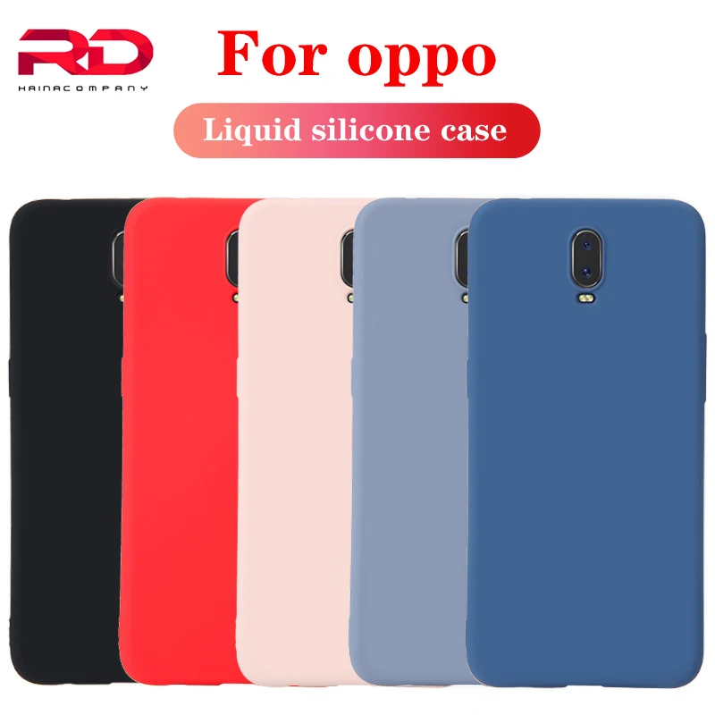 Высококачественный защитный чехол для OPPO R17 R15 R11 Pro противоударный жидкий силикон