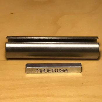 

Iron 5/8" X 3/4" X 3" Shaft Adapter Pulley Bore Reducer Sleeve Key Slot Bushing Sheave & Key