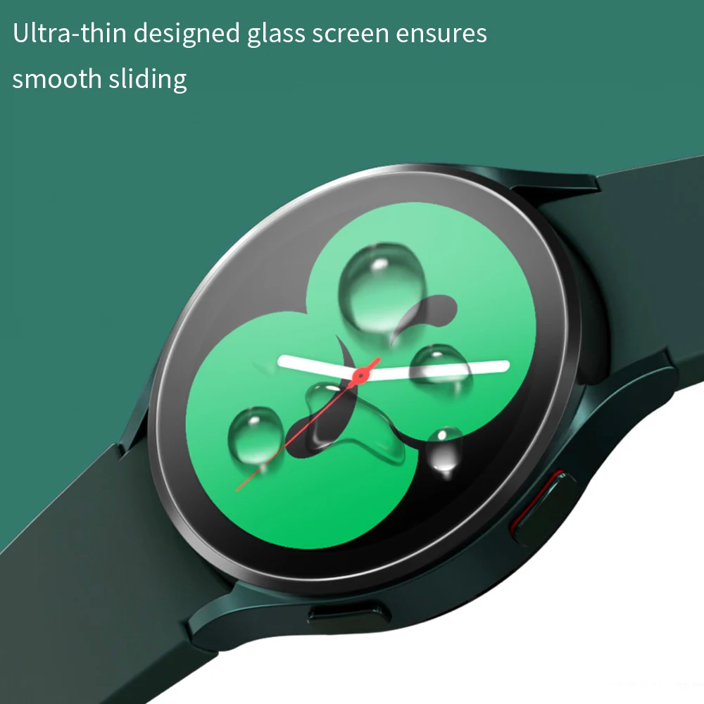 Tempered Glass for Samsung Galaxy Watch 4 44mm 40mm Screen Protector Galaxy Watch 4 42mm 46mm Anti-Scratch HD Clear Film 1-5 PCS