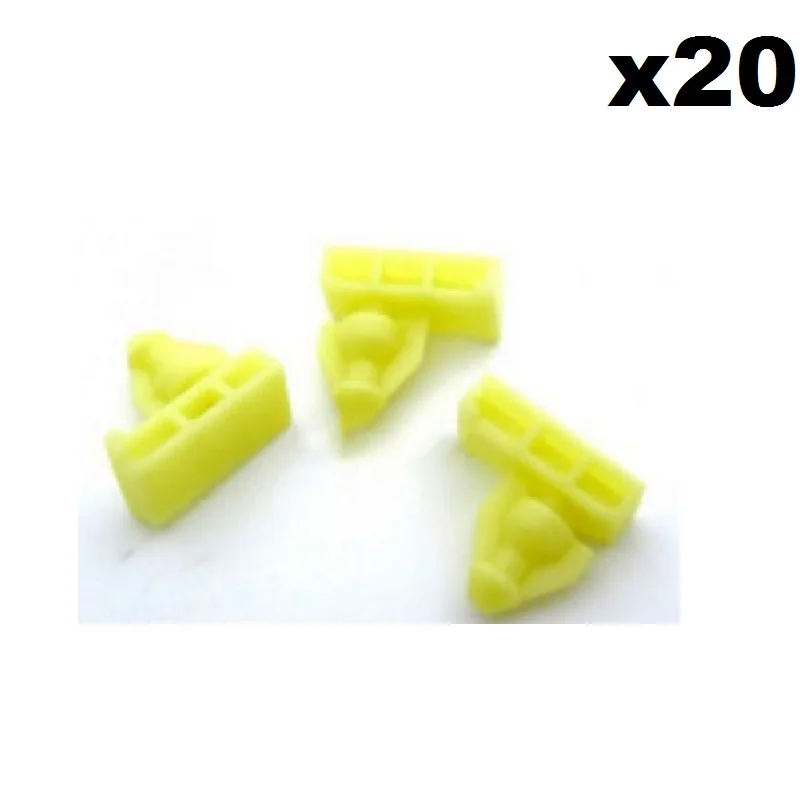 

20x Wheel arch surround trim clips for Nissan Juke & X-Trail- Wing moulding clip