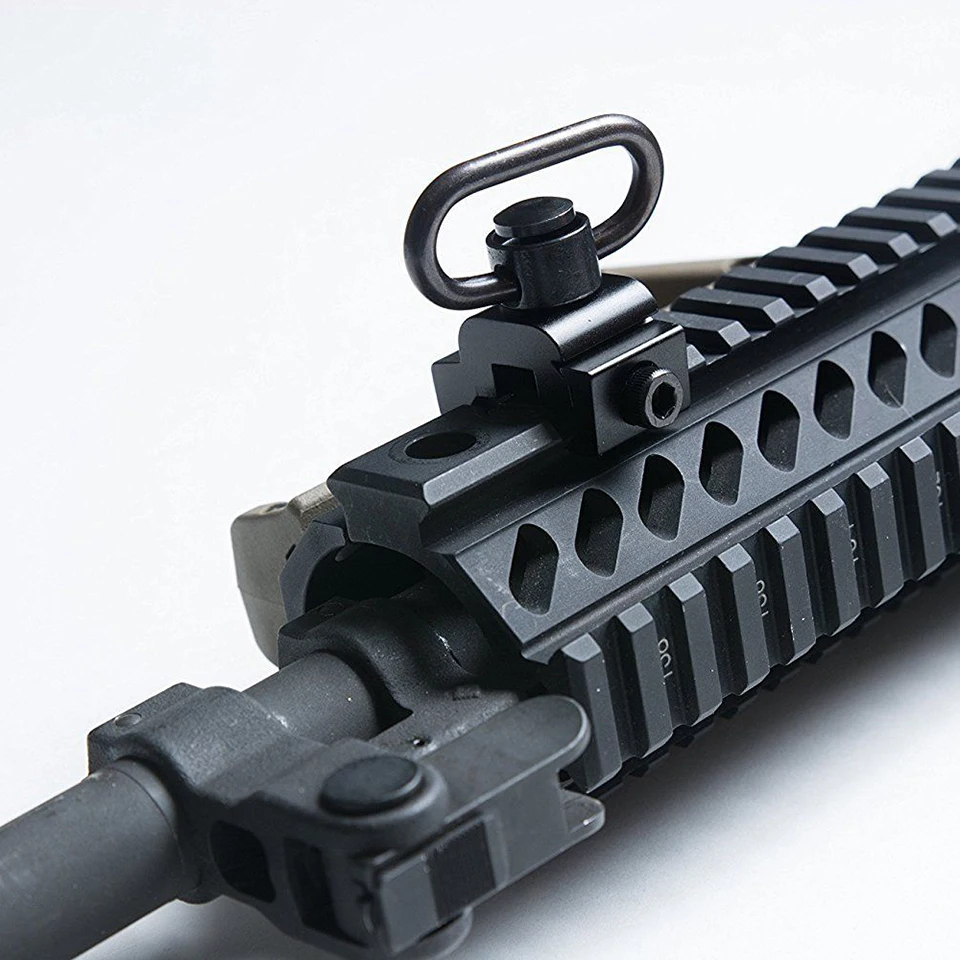 M4 M16 AR-15 аксессуары для пневматического оружия кнопочный Слинг поворотный адаптер Набор Пикатинни рейку Основание 20 мм соединительное кольцо для слинга