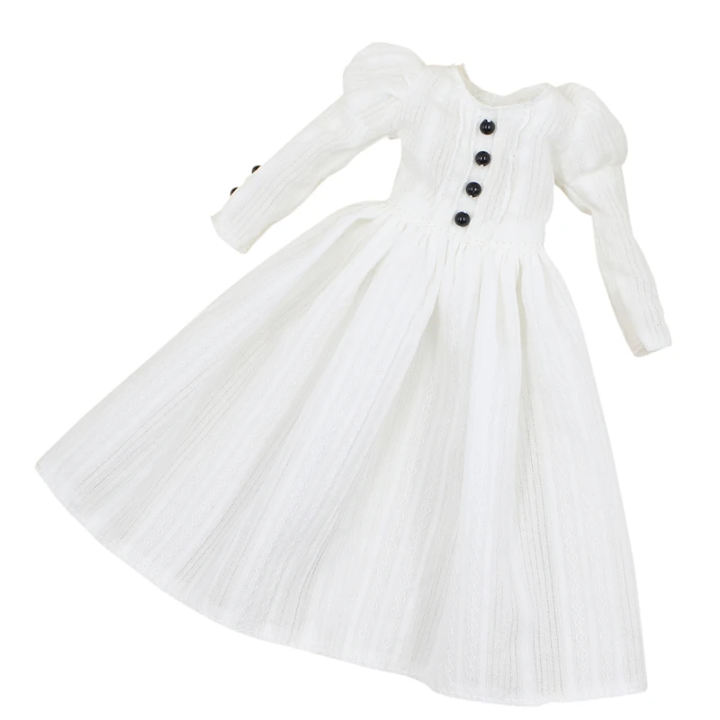 Ледяное DBS Blyth кукла licca Тело Игрушка белое платье только без куклы обуви|dress for