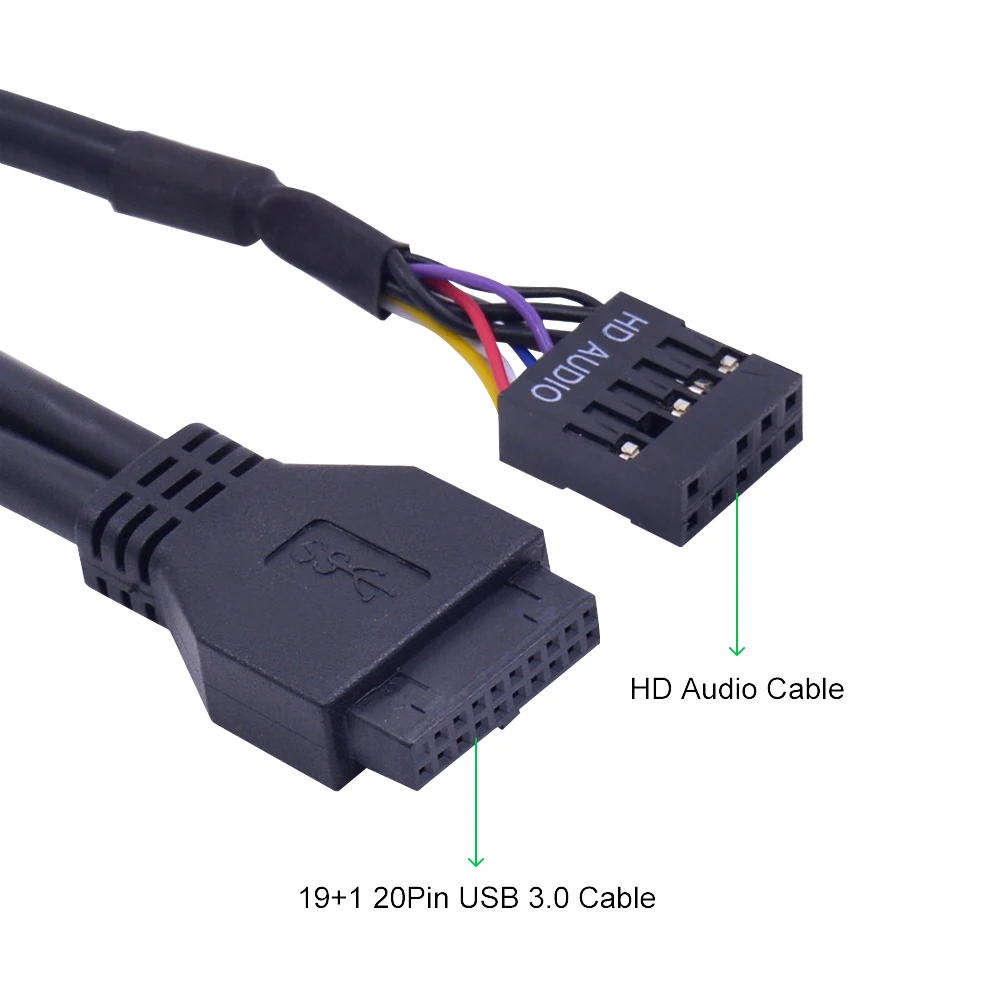 MJTEK 4 порта USB 3,0 концентратор Передняя панель HD аудио 3,5 мм наушники кронштейн для микрофона с 20Pin 10Pin кабель для ПК настольный 3," ячейка для дискет