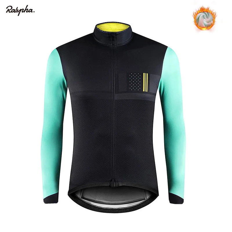 Зимняя одежда для велоспорта Gobiking, одежда с длинным рукавом, одежда для верховой езды, комплект Джерси, Термальный флисовый Майо, Ropa Ciclismo Invierno, сохраняющий тепло - Цвет: cycling shirt 19