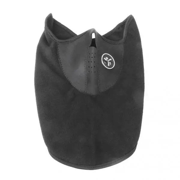 Fashionable Winter Neck Warm Face Ears Nose Protection Mask Veil for Fishing Biking Skiing Hiking Face Mask Black