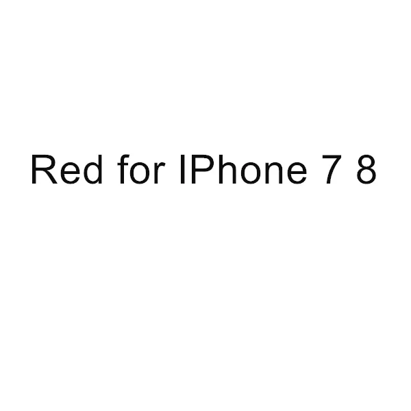 red for iphone 7 8 4 в 1 защитный набор для телефона сенсорная Id Главная Кнопка Наклейка и пылезащитная заглушка для IPhone X 7 8 Plus IPhone7 IPhone8 IPhonex - Цвет: red for iphone 7 8