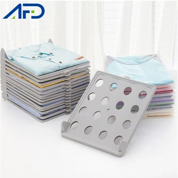 

5Pc Fast Clothes Fold Board Space Save Clothes Organization System Shirt Folder Closet Drawer Stack Practical Household Organize