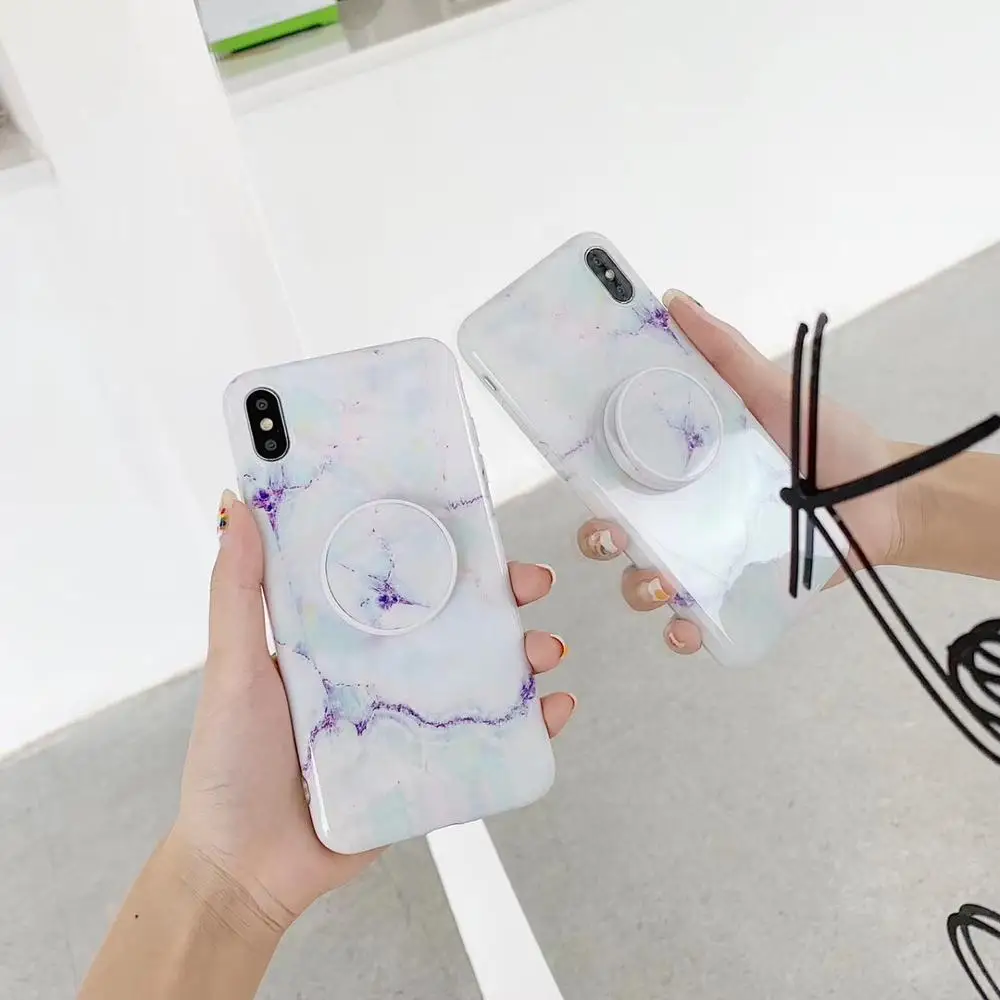 

Luxury Brand marble Graffiti pattern Texture soft silicone phone case for iphone 6 6s 7 8 plus X XR XS MAX back couqe Caqe