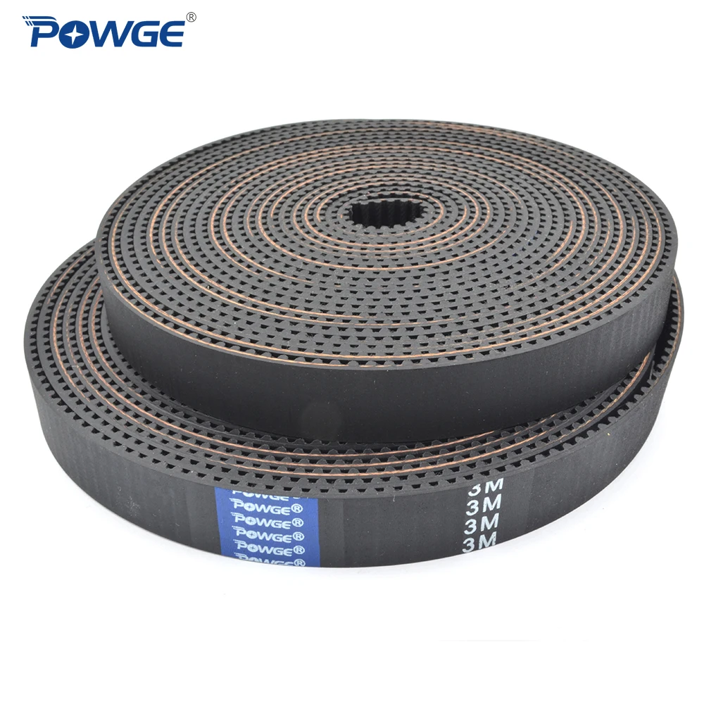 POWGE High torque HTD 3M open Synchronous timing belt width 6/9/10/15/20mm length 5M/10M/50M Neoprene Rubber HTD3M Pulley CNC|rubber belt drive|belts with no bucklesrubber hood - AliExpress POWGE High torque HTD 3M open Synchronous timing belt width 6/9/10/15/20mm length 5M/10M/50M Neoprene Rubber HTD3M Pulley CNC|rubber belt drive|belts with no bucklesrubber hood - AliExpress