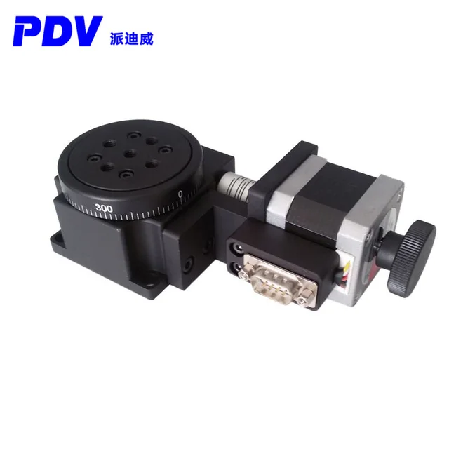 Px110-60 Elektromos Forgó Táblázat 360 Fokos Szög Beállító Forgóasztal - Image 3