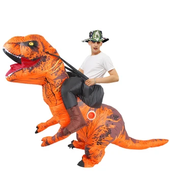 

Inflatable Dinosaur Costume T REX party Cosplay costumes Fantasy Fancy Mascot Anime halloween For adult kids Dino Cartoon