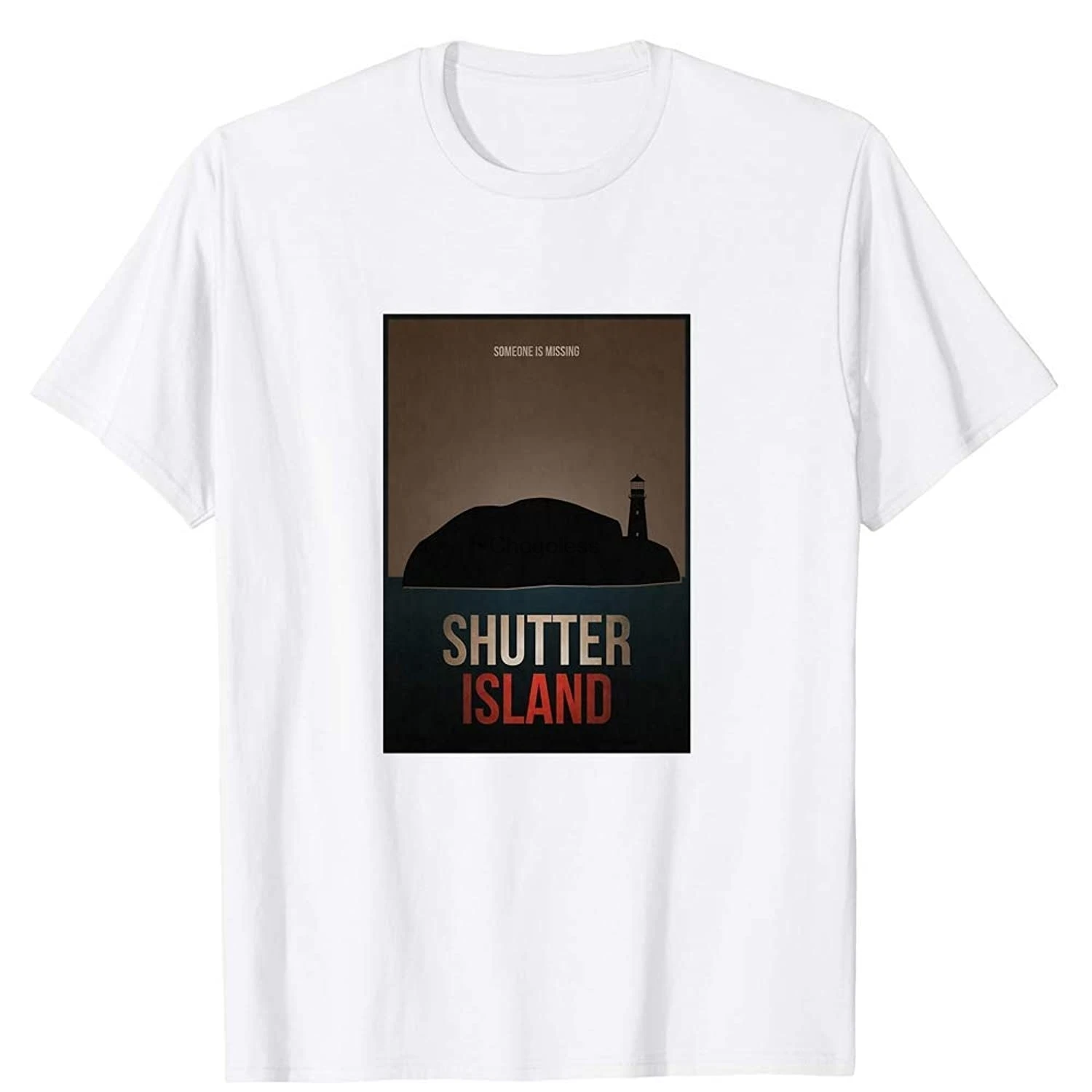 The Island Photo Shutter Film Thriller Leonardo Dicaprio Ocean Some Lack Vintage Gift Men Women Girls Unisex T-Shirt |