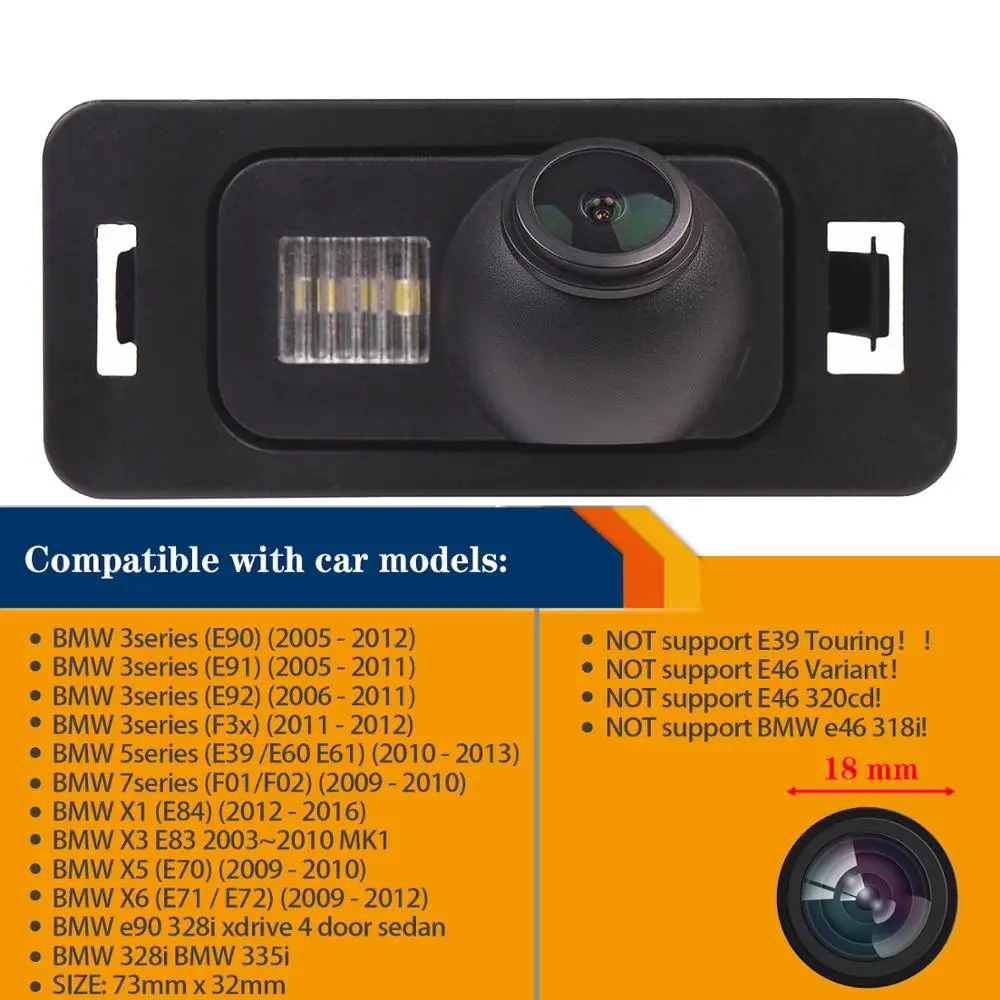 1280x720p Rear View Reversing Backup Camera For Bmw 3er 1er 5er 7er M3 X1 E84 E88 E71 E72 E90 E91 E92 E39 E60 E61 X1 X3 X5 E70 Vehicle Camera Aliexpress