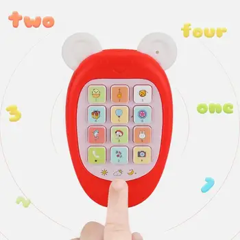

Baby Mini Electronic Mobile Phone Toy Kids Simulation Calling Music Toys