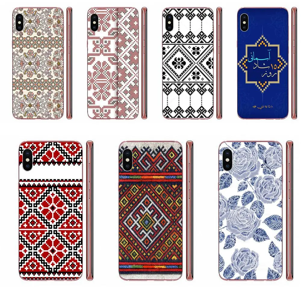 Ukraine Embroidery TPU Cover Cell Phone Cases For Samsung Galaxy J1 J3 J4 J5 J6 J7 A10 A20 A20E A3 A40 A5 A50 A7 2016 2017 2018 | Мобильные