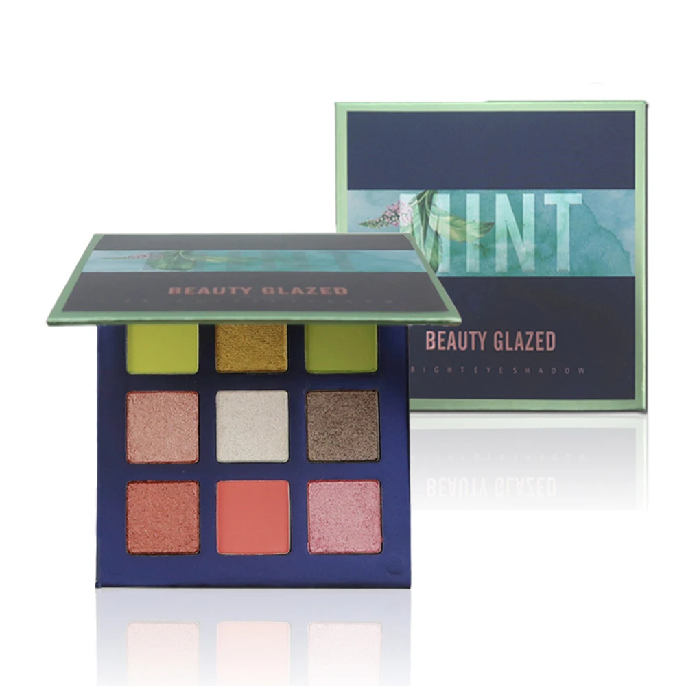 Beauty Glazed 39/18/9 цвет блестящие матовые тени для век Палитра натуральные водостойкие