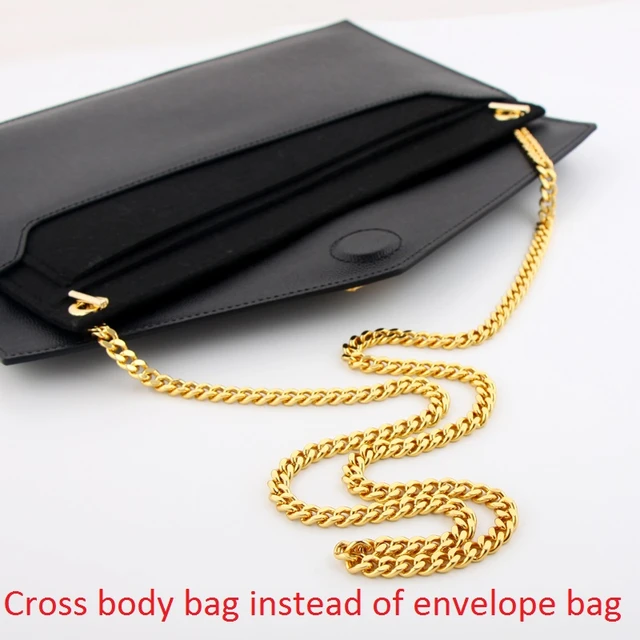 Felt organizer handbag Kirigami insert with Golden chain Crossbody bag Kirigami  Pochette Envelope Bag Insert Organizer - AliExpress