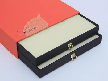 

custom logo hot stamping gift drawer box，Alibaba wholesale black cardboard drawer packaging box custom drawer gift box ---CP0579
