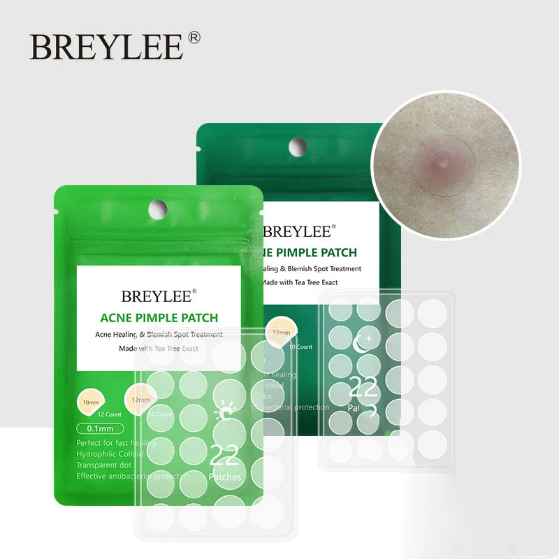 

BREYLEE Acne Treatment Mask Patch Acne Pimple Patch Stickers Pimple Remover Tools Face Mask Acne Cream Daily Use+Night Use