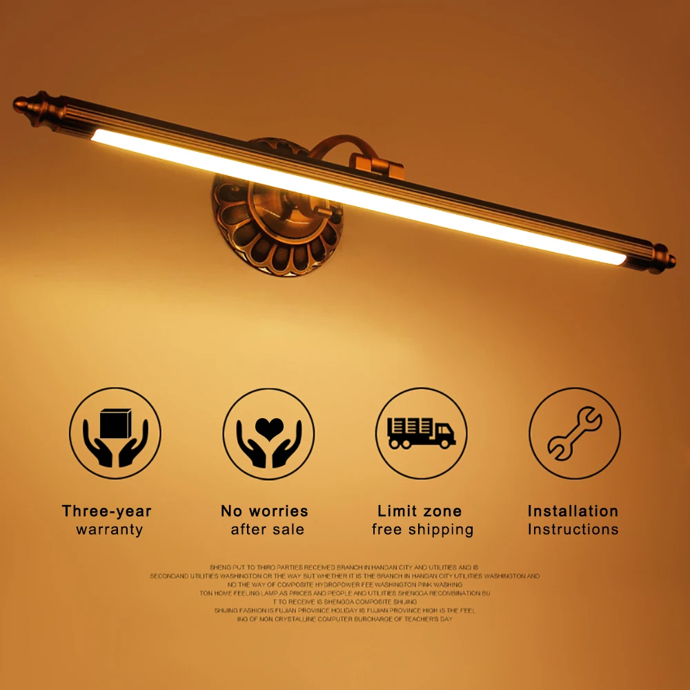 

zerouno wall lamp wall mounted bedroom led wandlamp vanity light mirror lights ac 100-240v 8w 12w 16w adjustable wall sconces