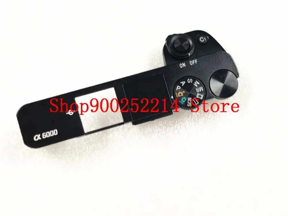95%NEW Original A6000 Top Cover Power Swich Shutter Button For SONY ILCE-6000 ILCE6000 Camera Replacement Unit Repair Part |