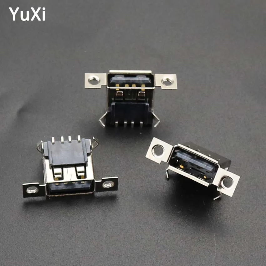 5 шт. разъем Micro USB 2 0 с винтовыми отверстиями|Соединители| |