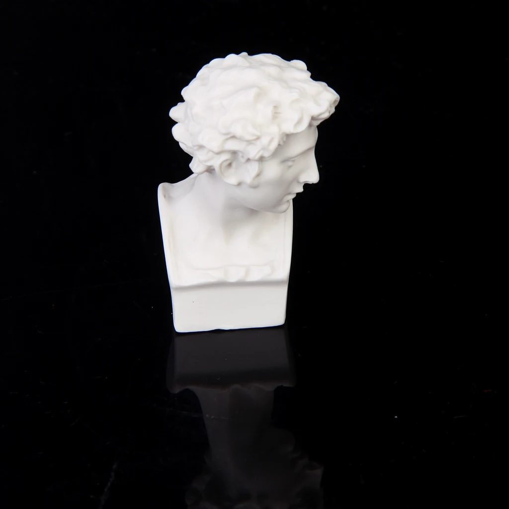 Dollhouse miniature figurine sculpture Giuliano de' Medici Statue Bust Resin